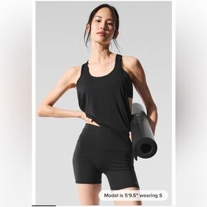 Alo Yoga All Day Tank - Anthracite